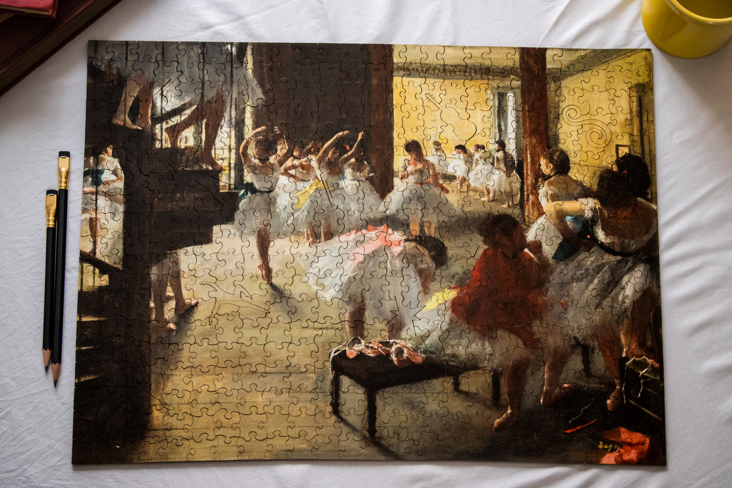 The Dance Class, Degas, wooden puzzle, 489 pcs