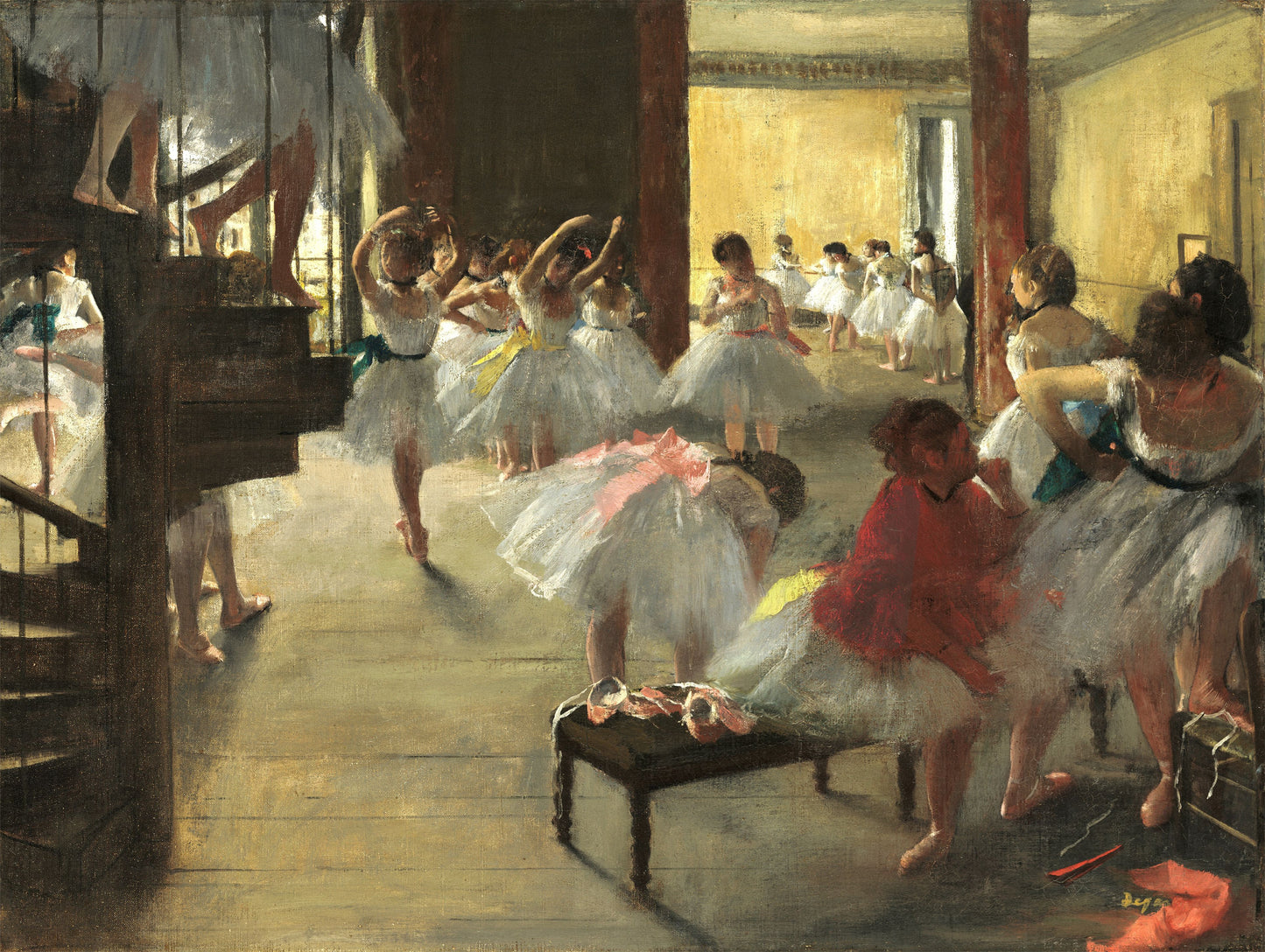 The Dance Class, Degas, wooden puzzle, 489 pcs