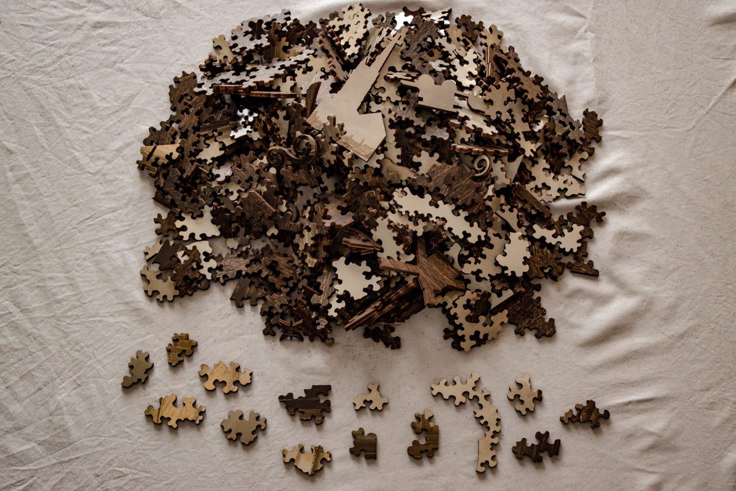 A Pier Overlooking Dordrecht, Cuyp, wooden puzzle, 513 pcs